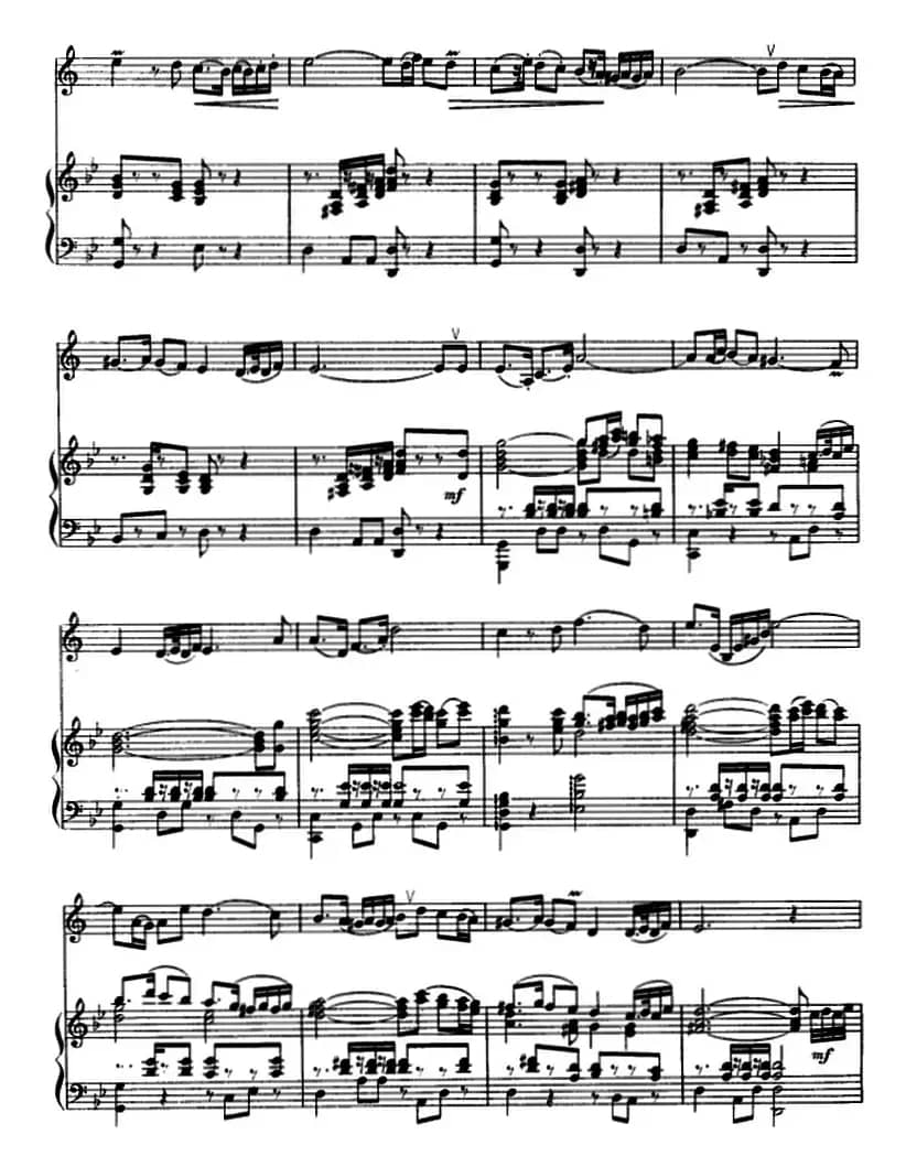 协奏曲“帕米尔之音”第一乐章（单簧管+钢琴伴奏）