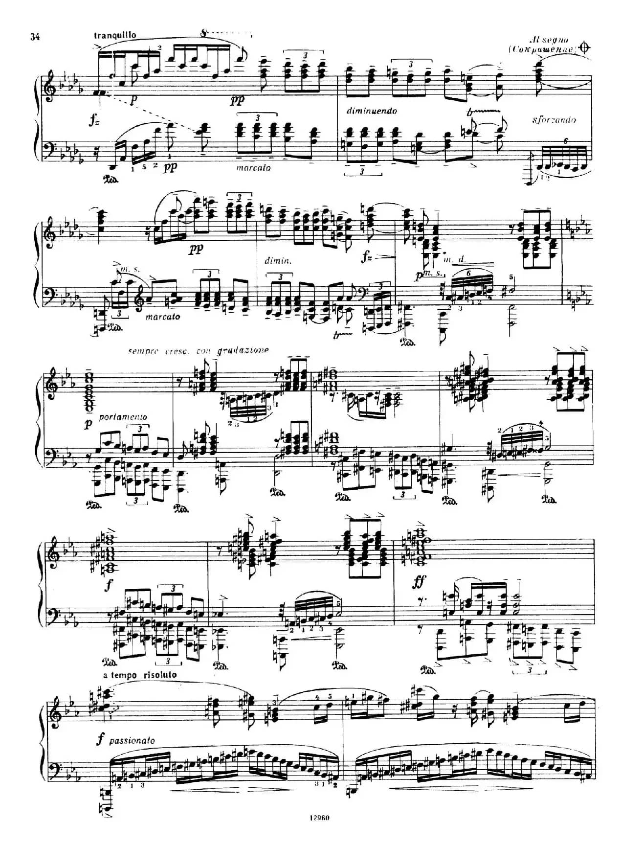 Piano Concerto No.2 in c Minor Op.50（c小调第二钢琴协奏曲·Ⅰ·双钢琴）