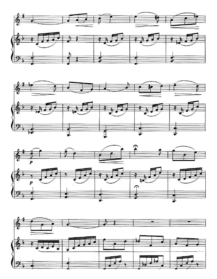 谐谑曲（小号+钢琴伴奏）