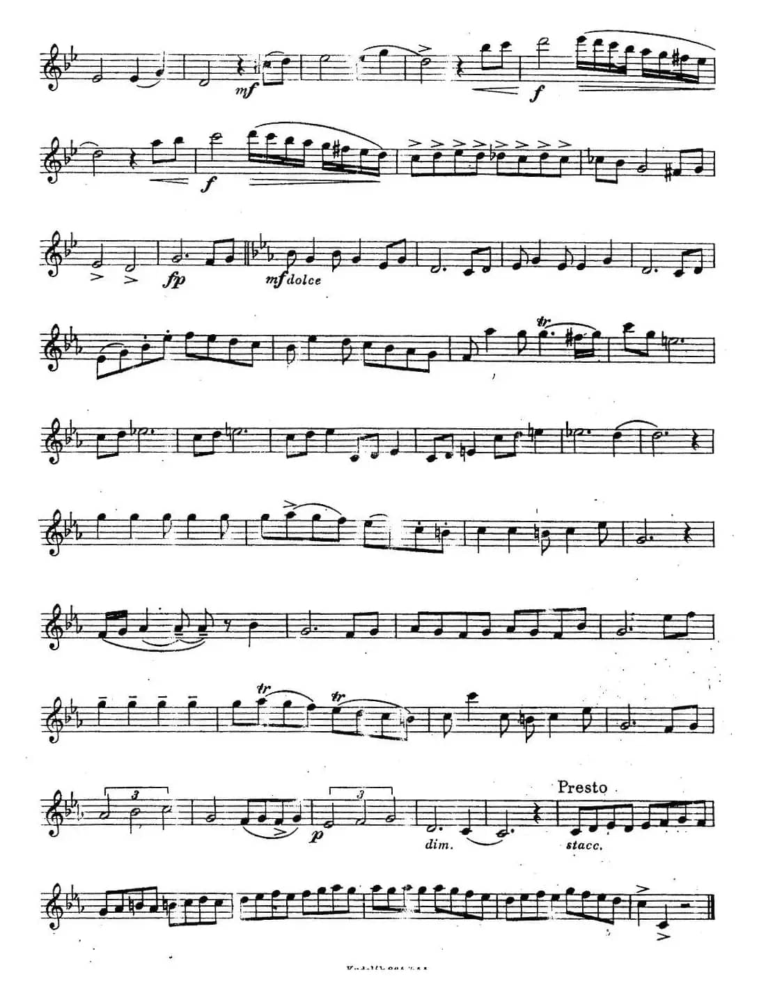 奇特克-萨克斯练习曲之17（ETUDY PRO SAXOPHON - FR ZITRK.op.3）