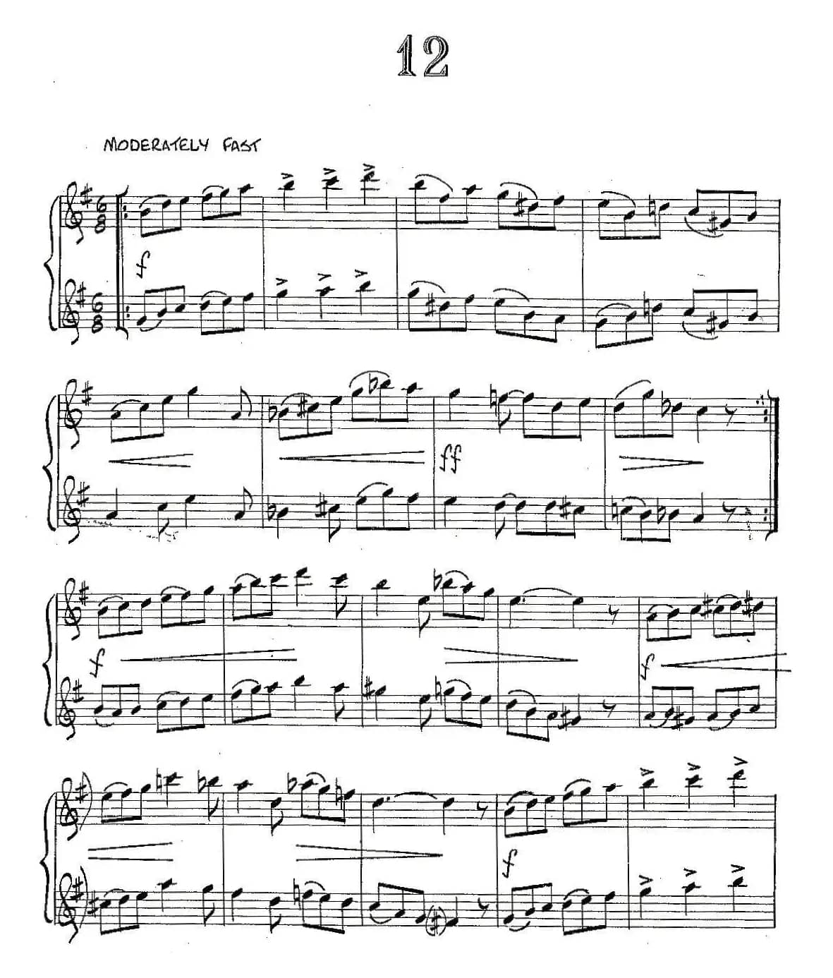 Jazz Conception For Saxophone Duets - 12（二重奏）