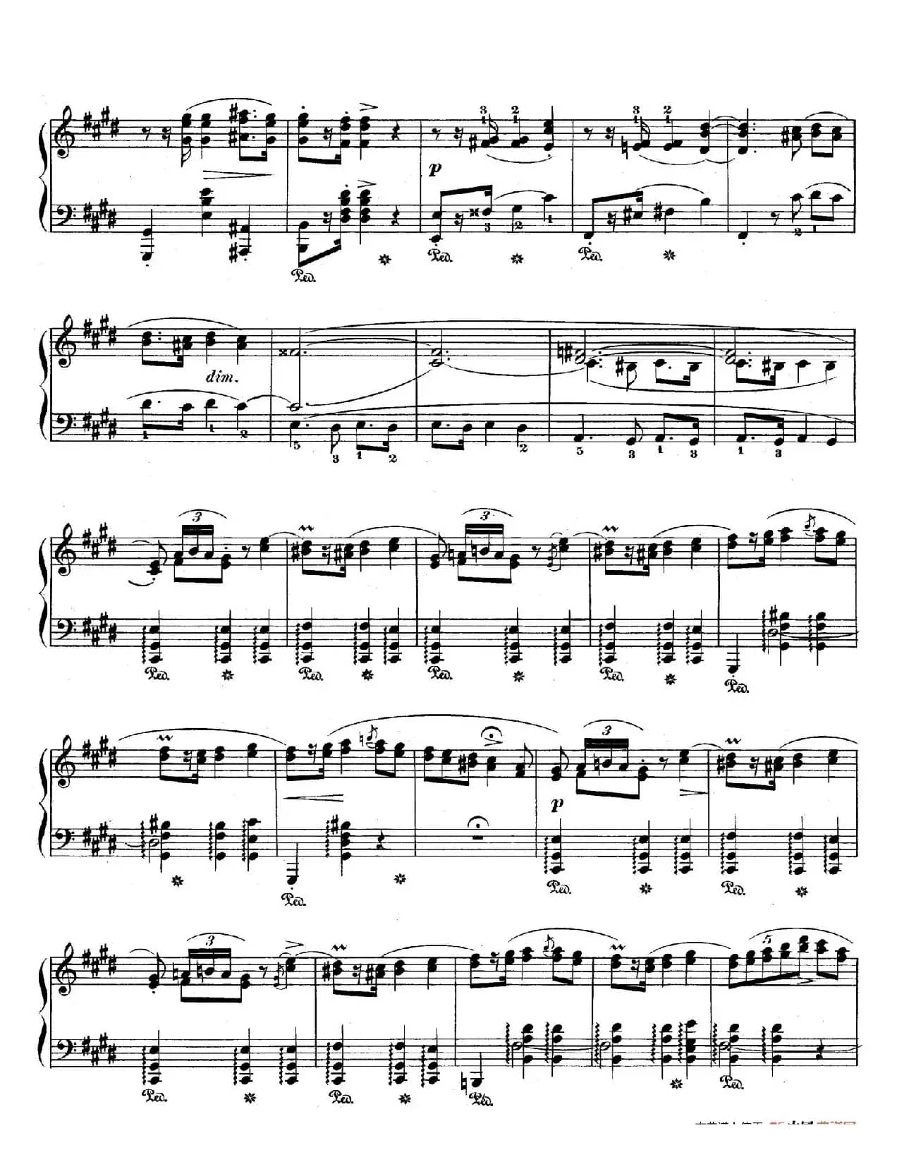 Quatre Mazurkas Op.30（4首玛祖卡舞曲·4）