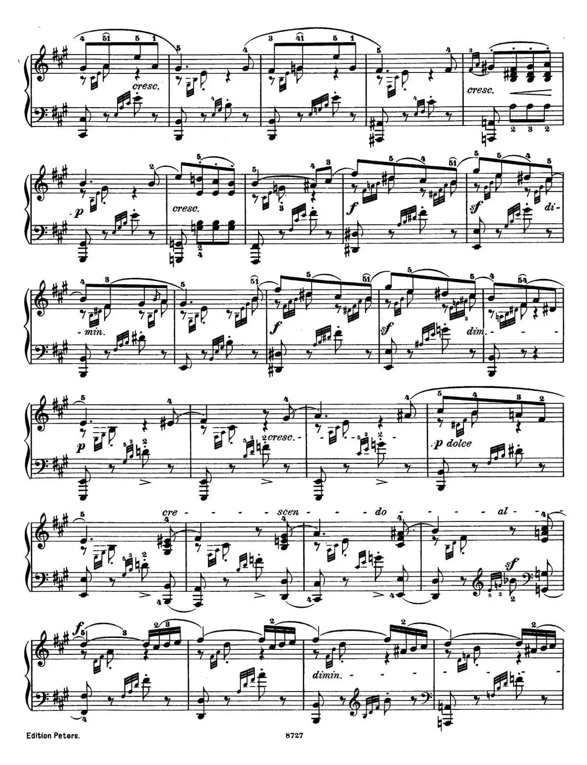 51首无词歌第30首（Op.62  No.6）