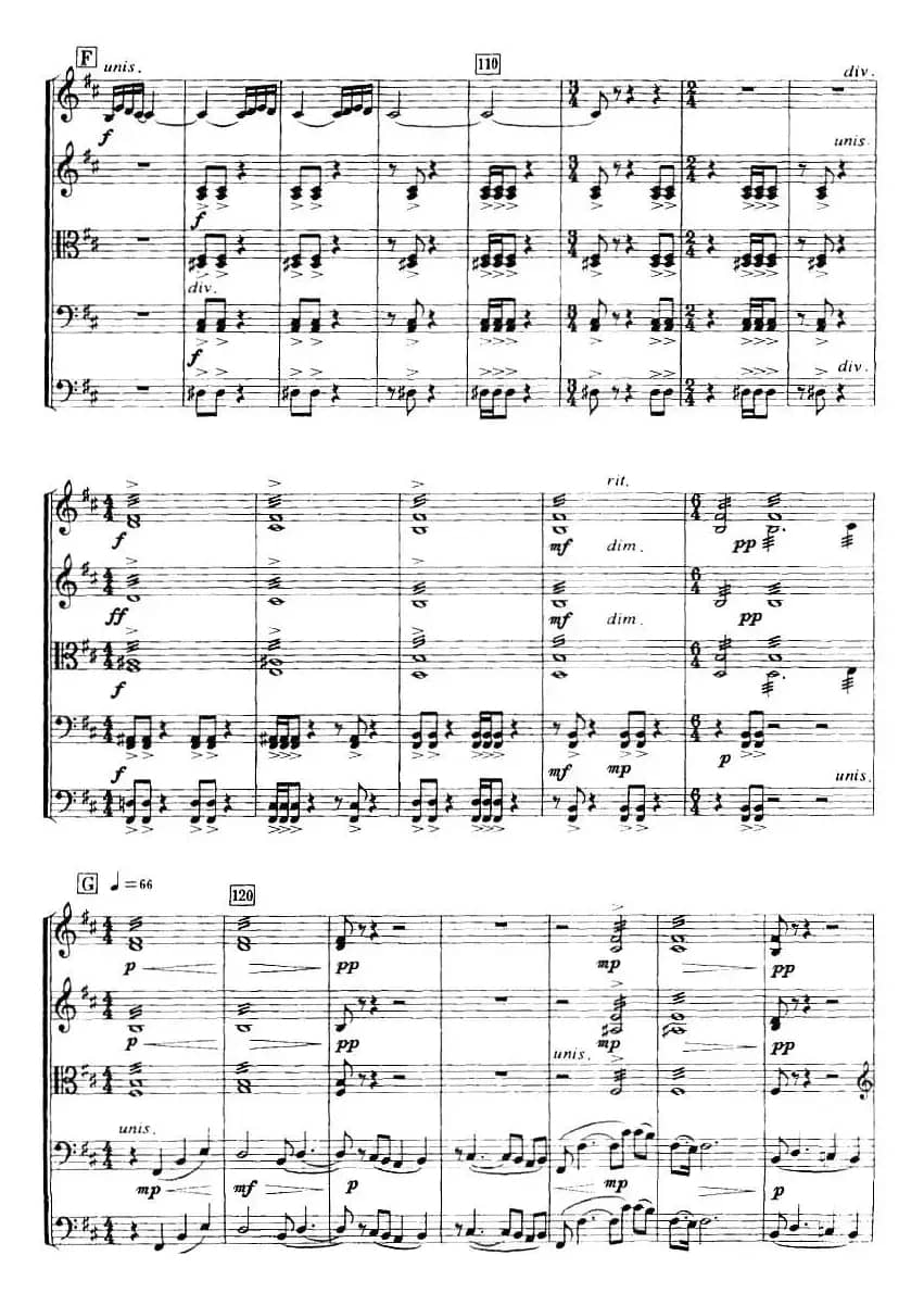 祭（献给为民族解放而献身的烈士们、弦乐合奏）