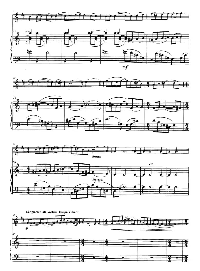 爵士风格的小协奏曲（小号+钢琴伴奏）