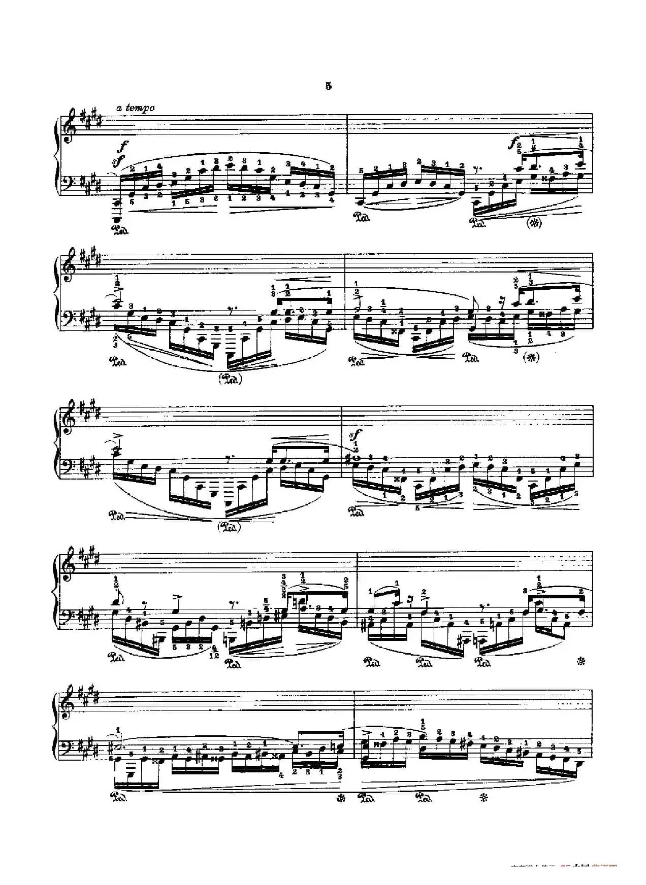 53首以肖邦练习曲为素材而作的练习曲（No.22）