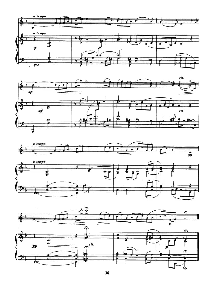 梦幻曲（小提琴+钢琴伴奏）