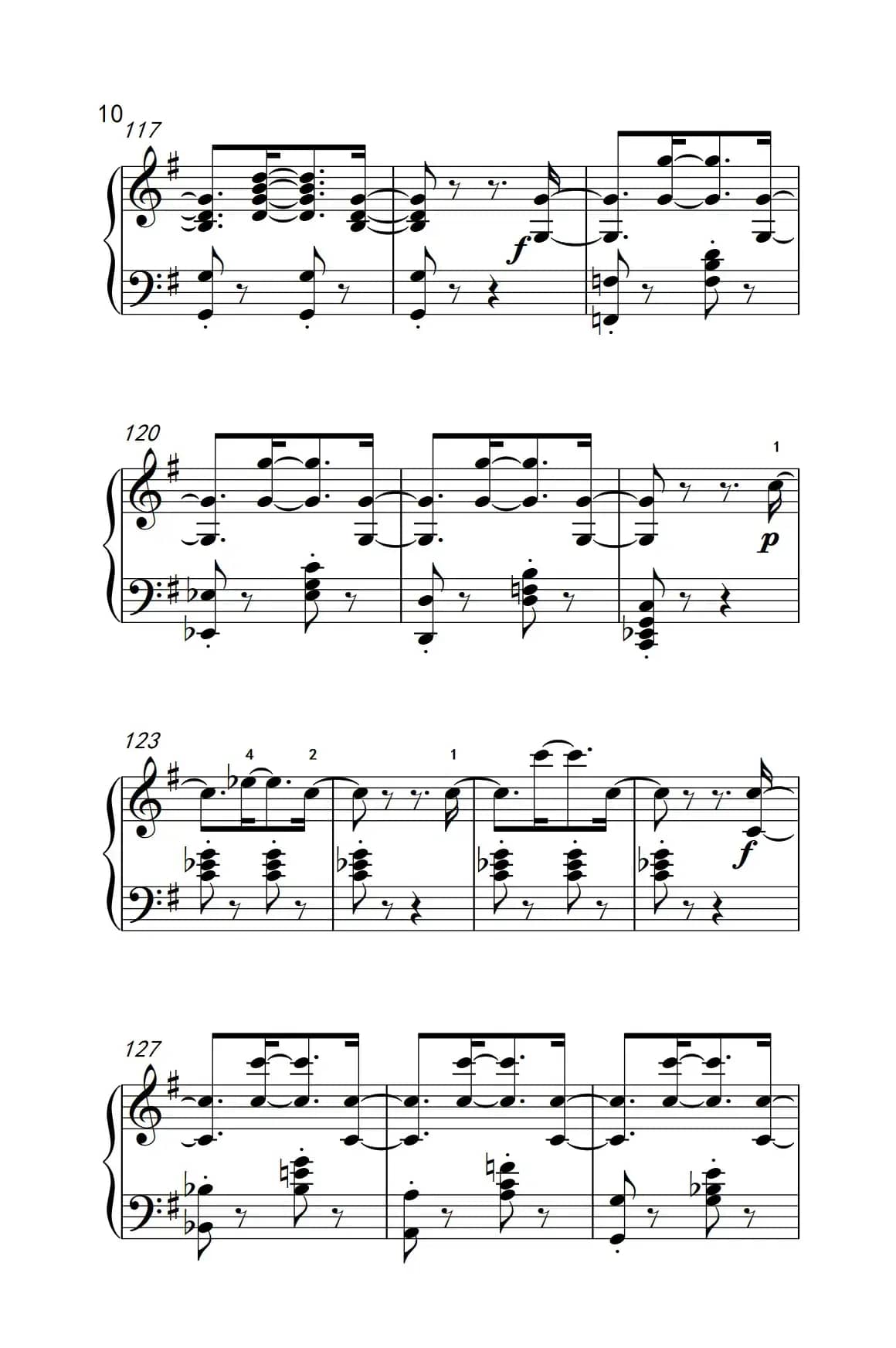 第九级2.G大调奏鸣曲 第一乐章 Op.31 No.1（中央音乐学院 钢琴（业余）考级教程 7-9级）