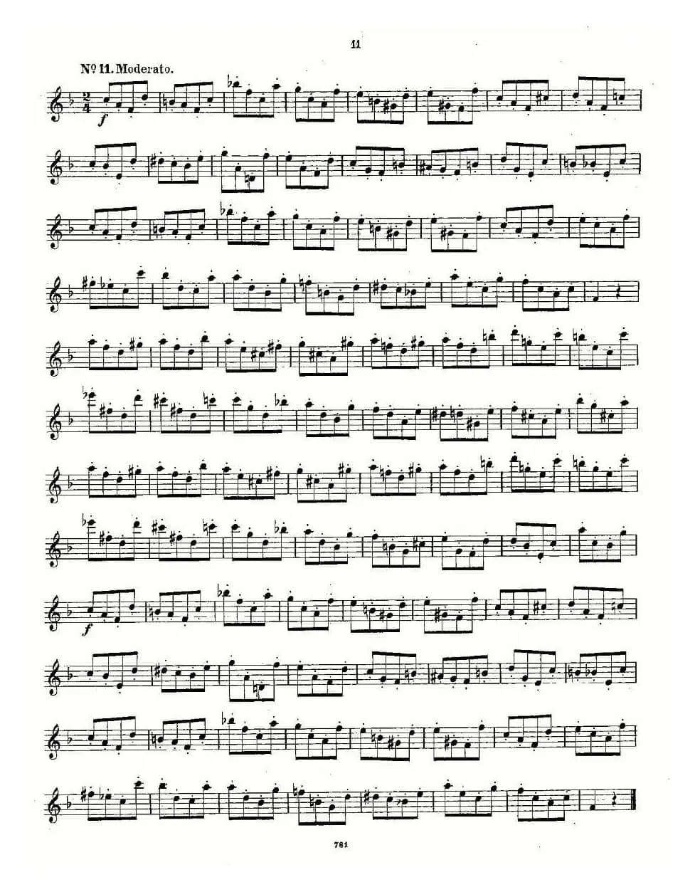 18 kleine Studien.Op.41