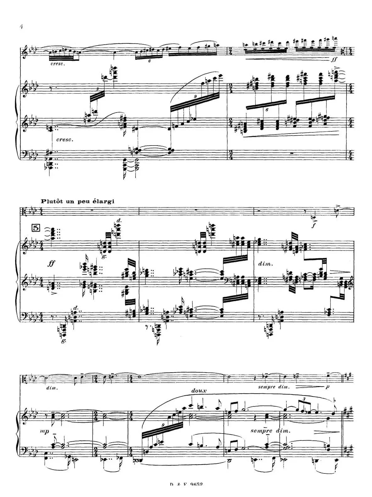 传奇 Op.66（中音萨克斯+钢琴伴奏）