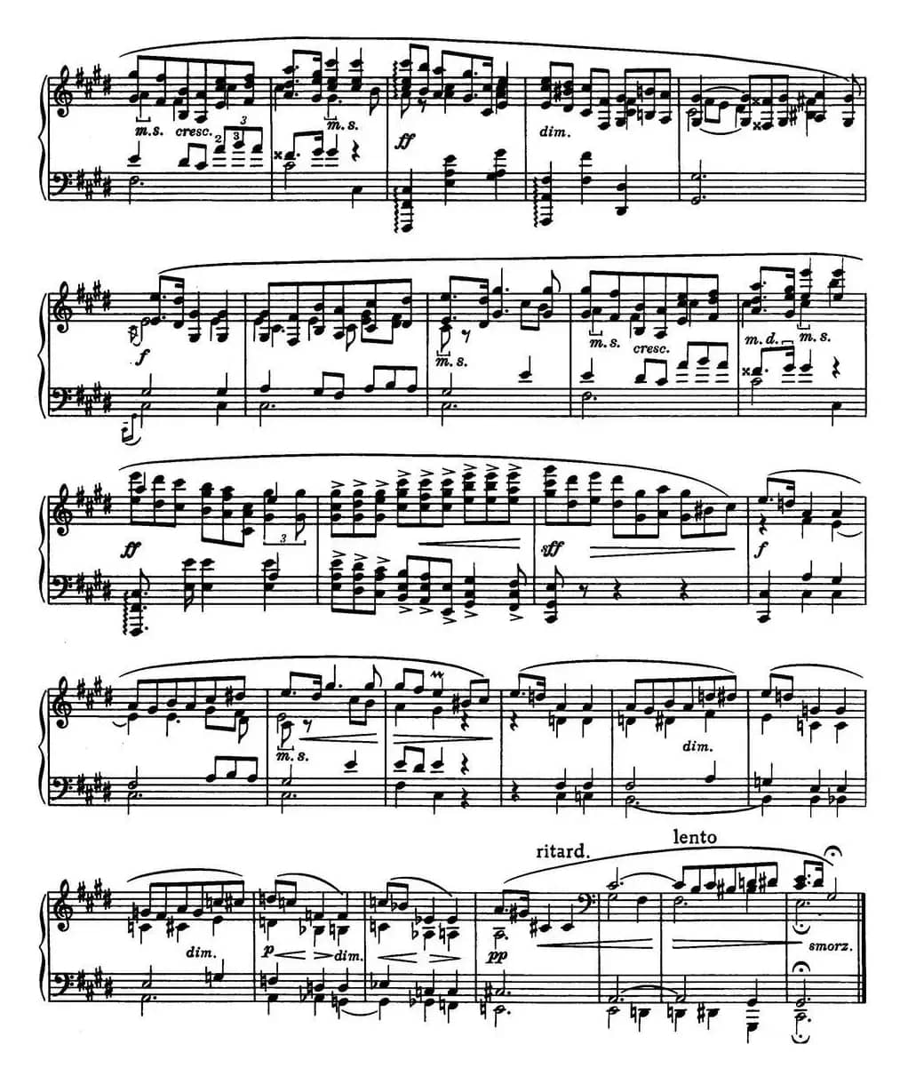 9首玛祖卡舞曲 Op.25（No.5）