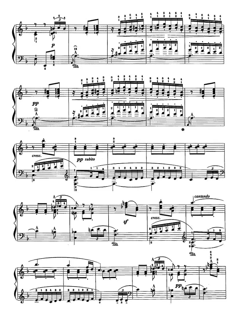 现代钢琴曲：28、东方