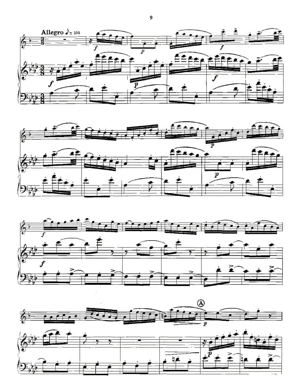 巴赫 - 西西里舞曲与快板（萨克斯+钢琴）