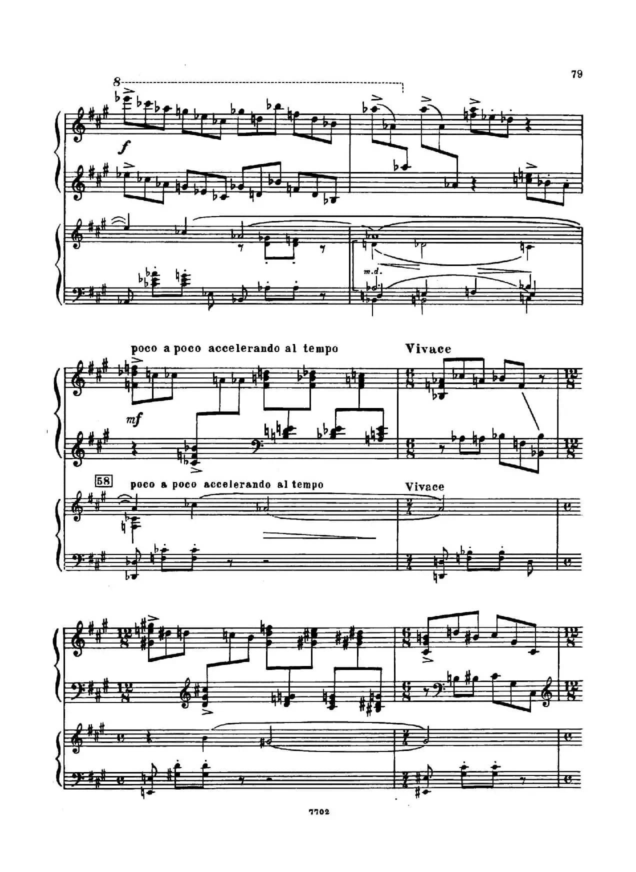 升f小调第一钢琴协奏曲 Op.1（双钢琴版）