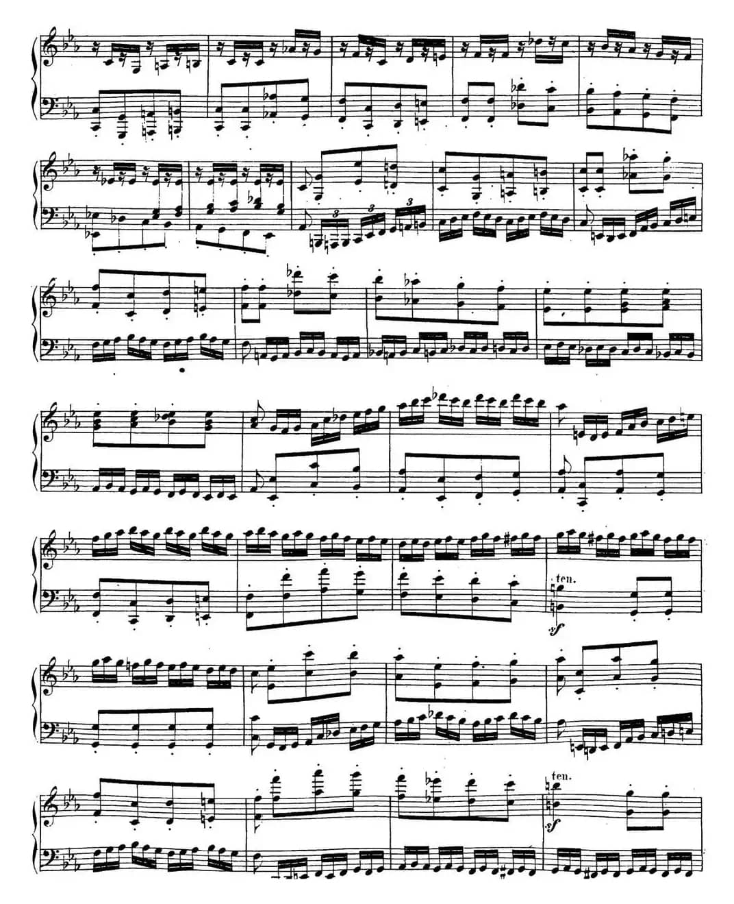 贝多芬钢琴奏鸣曲21 黎明（华尔斯坦） C大调 Op.53 C major