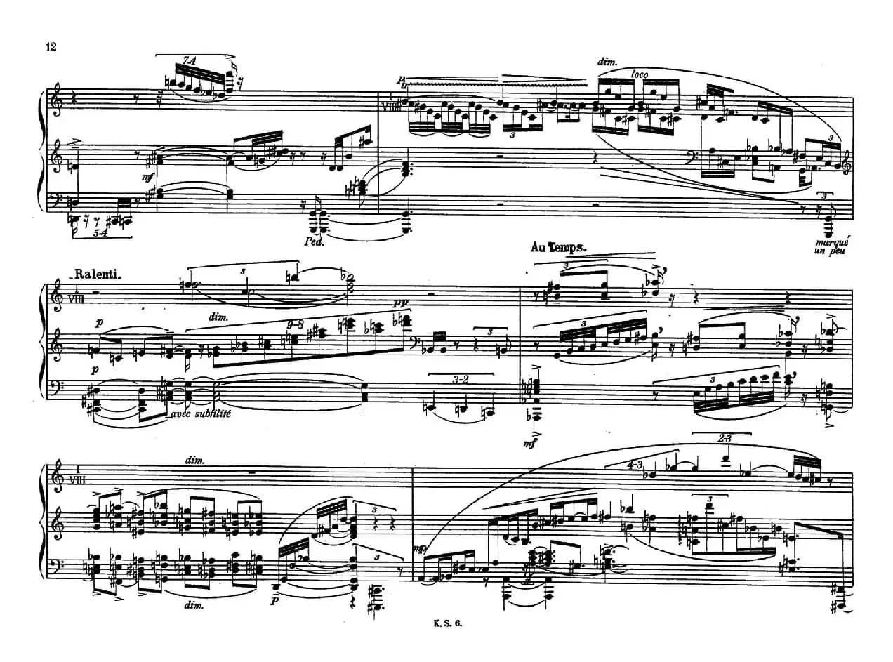 Piano Sonata No.2（第二钢琴奏鸣曲）（P3——22）