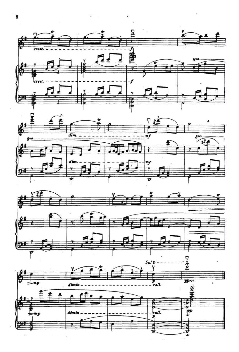 夏夜（小提琴+钢琴）