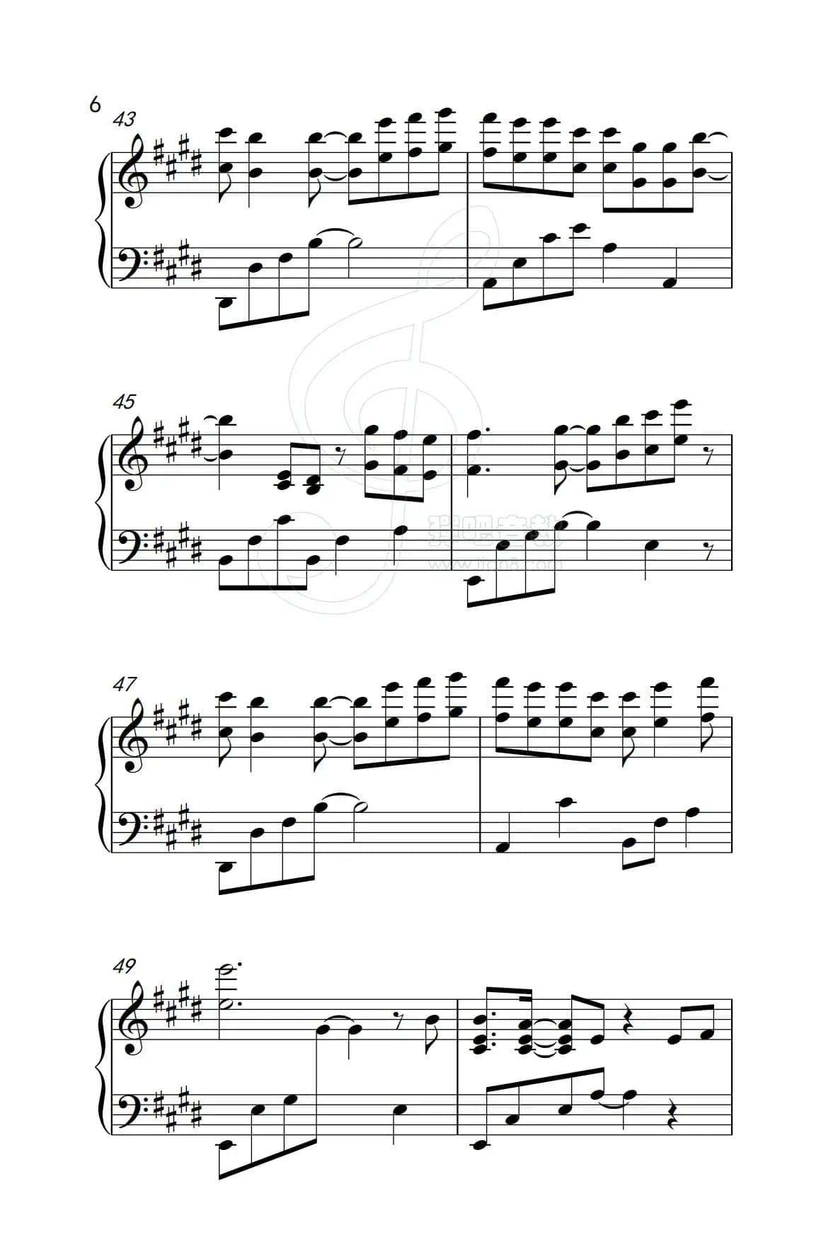 一路上有你（《弹吧音教》制谱版）