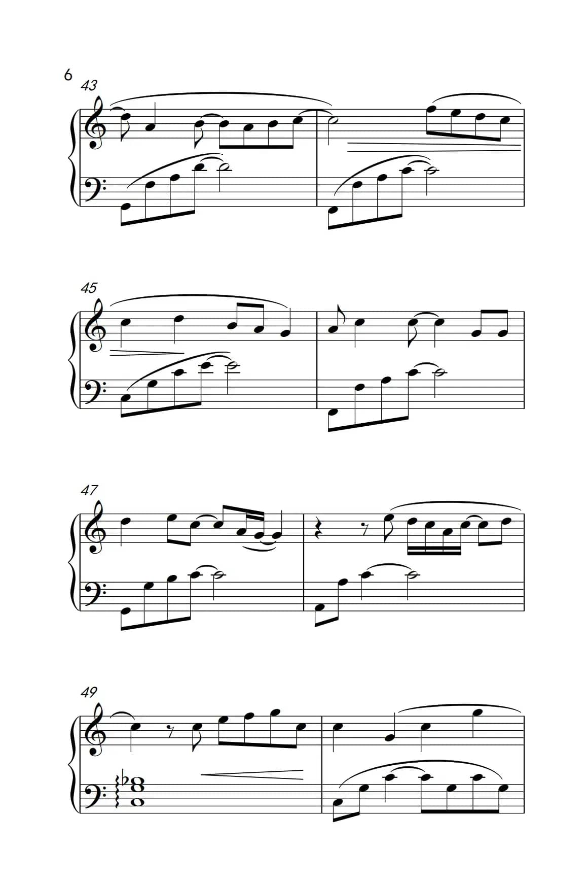 你不知道的事（《弹吧音教》制谱版2）