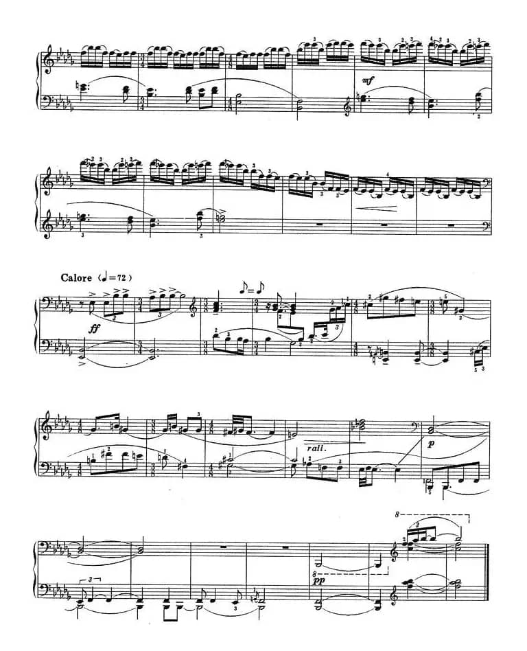 小奏鸣曲 二、新雨后