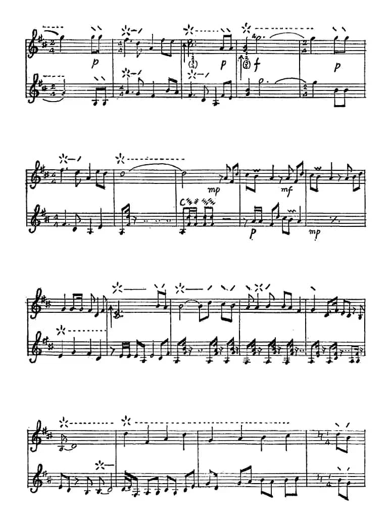 太阳岛上（二重奏）