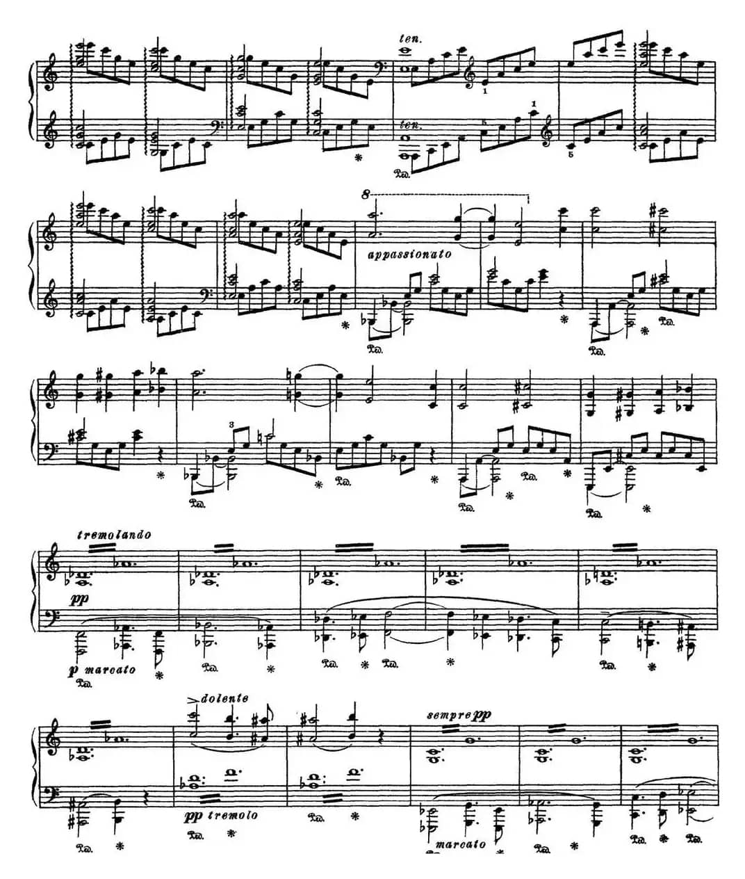 李斯特 旅游岁月 第三集 S.163 No.3 艾斯特庄园的绿柏2