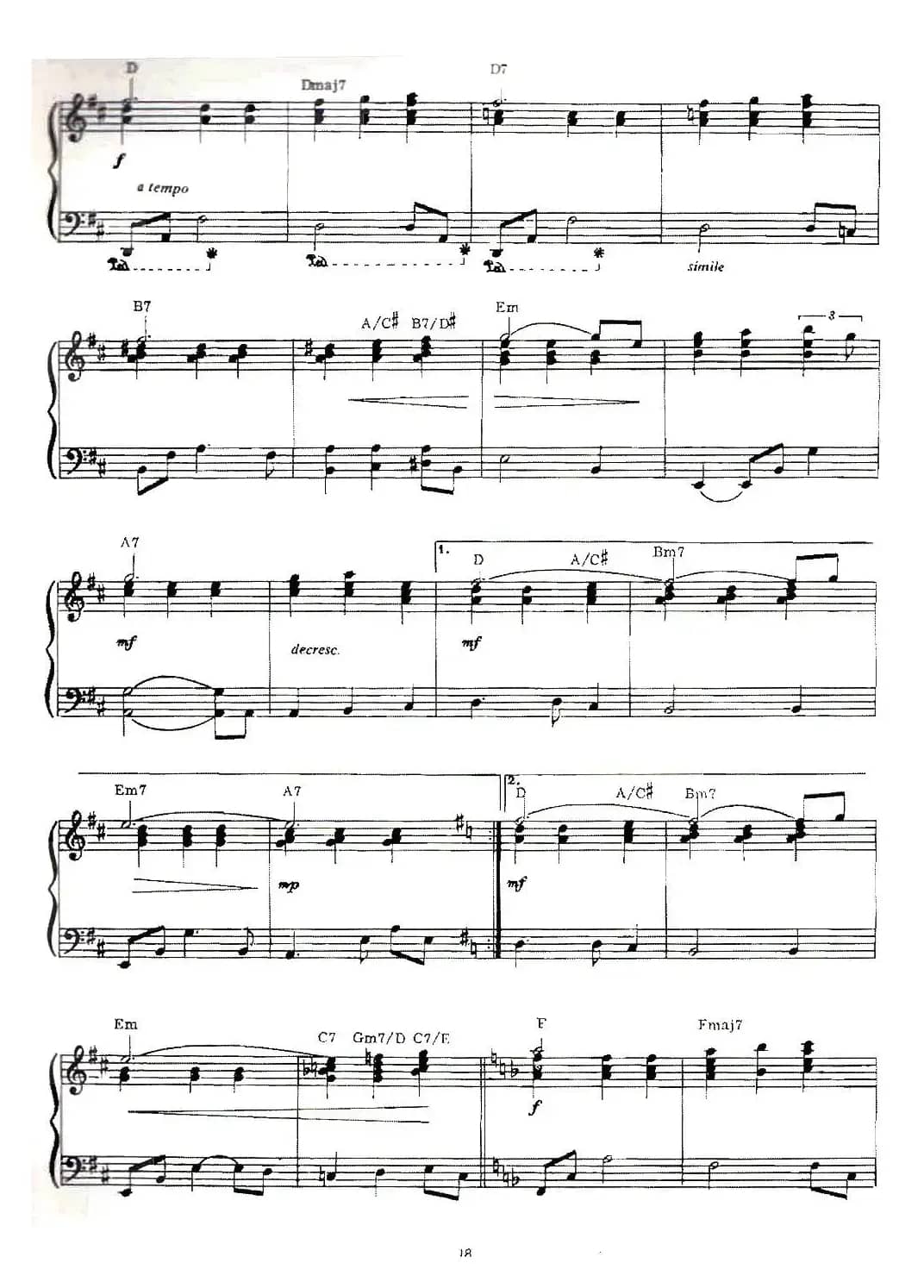 100首欧美流行歌曲钢琴独奏：YOU LIGHT UP MY LIFE