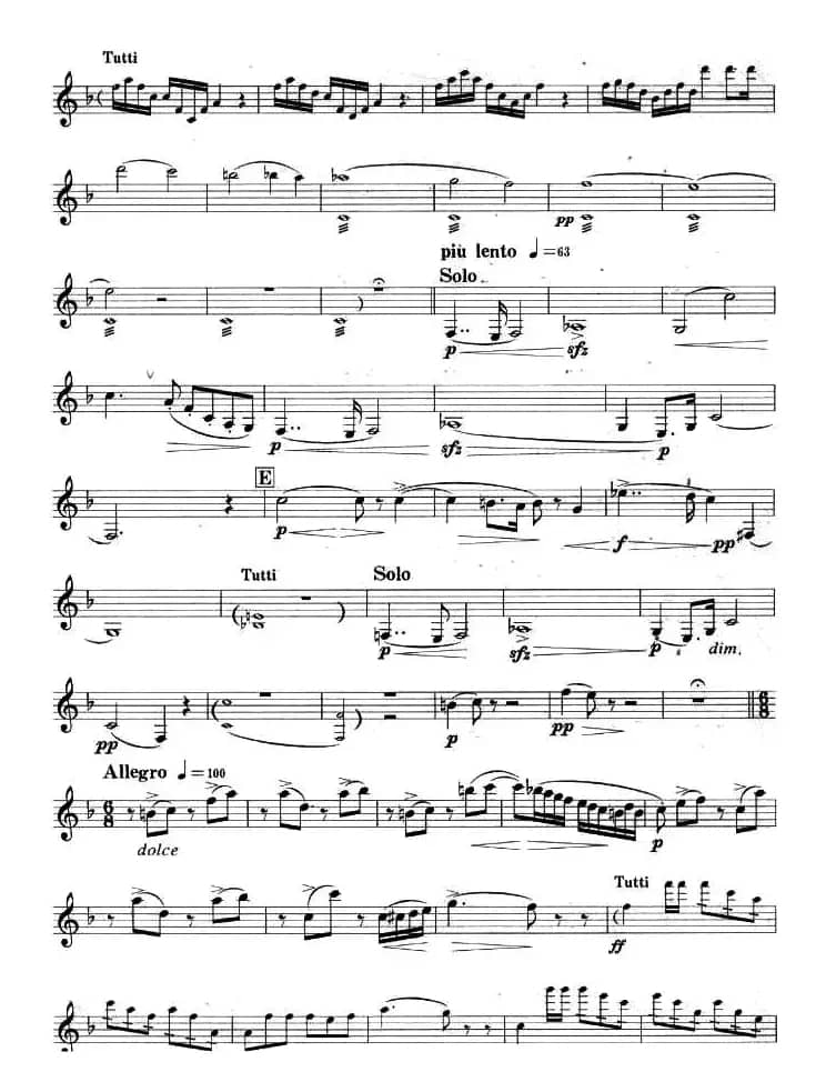 小协奏曲（单簧管）