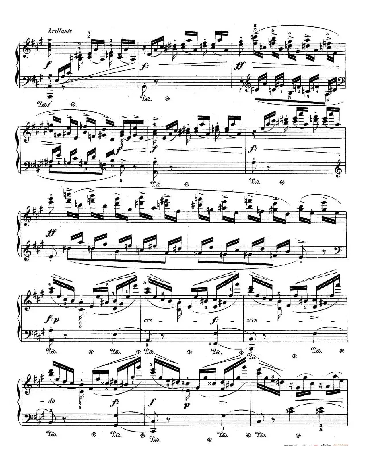 Grand Fantasy on Polish Airs Op.13（华丽的波兰民歌幻想曲·钢琴独奏版）