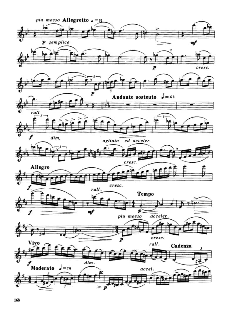 Glazunov Op.109（格拉组诺夫协奏曲Op.109）（中音萨克斯分谱）