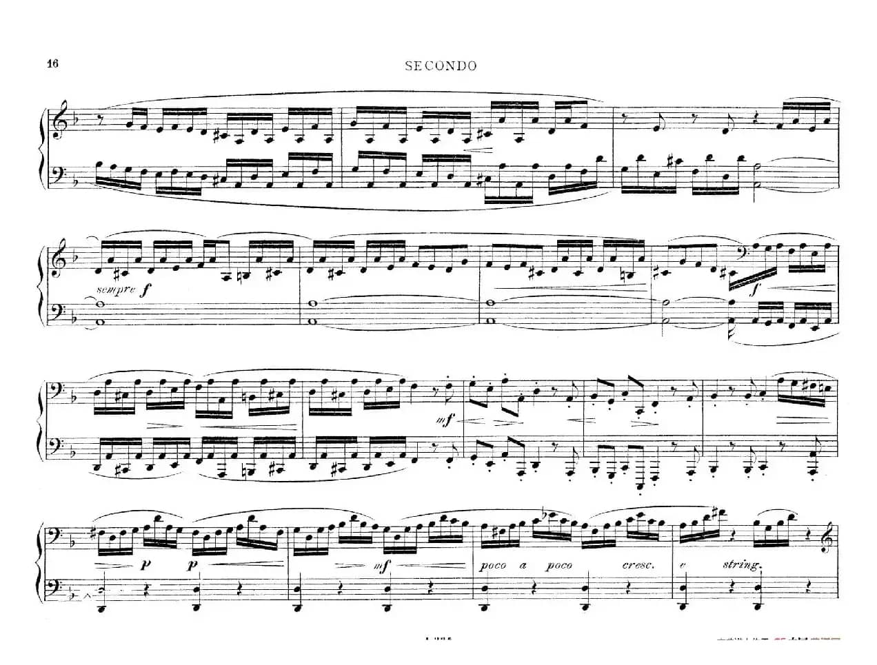 d小调托卡塔与赋格（BWV 565·雷格改编钢琴四手联弹版）