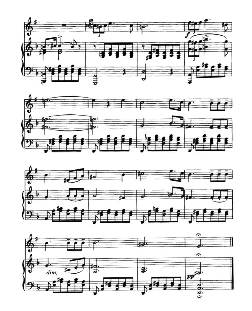 小夜曲（小号+钢琴伴奏）