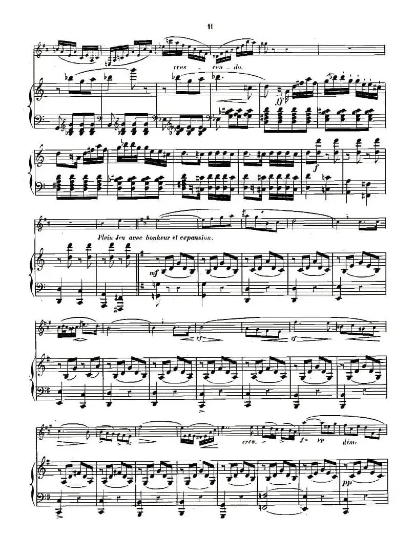 Klose Souvenir a Romero（单簧管+钢琴）