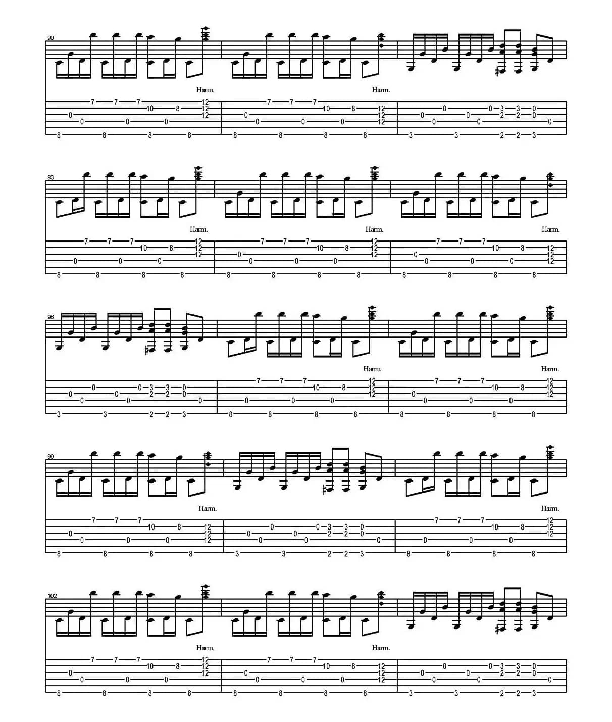 tommy emmanuel：haba na haba（指弹吉他）