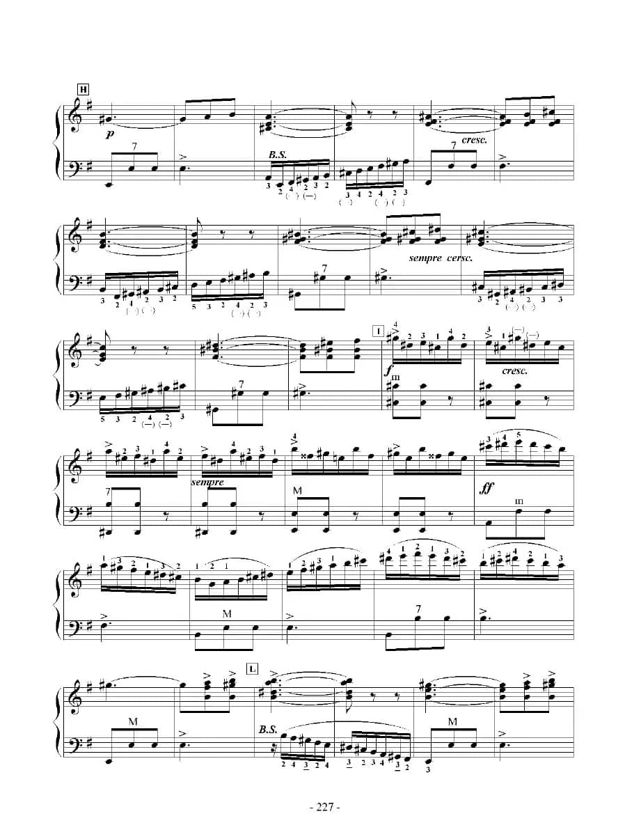 E大调协奏曲（九级练习曲）