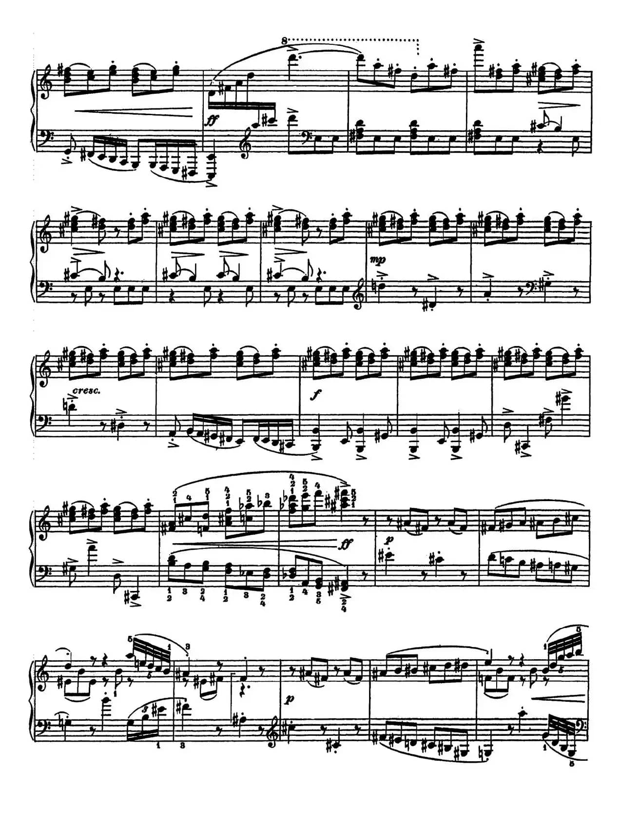 Scherzo from The Love for 3 Oranges Op.33（《三个桔子的爱情》谐谑曲）