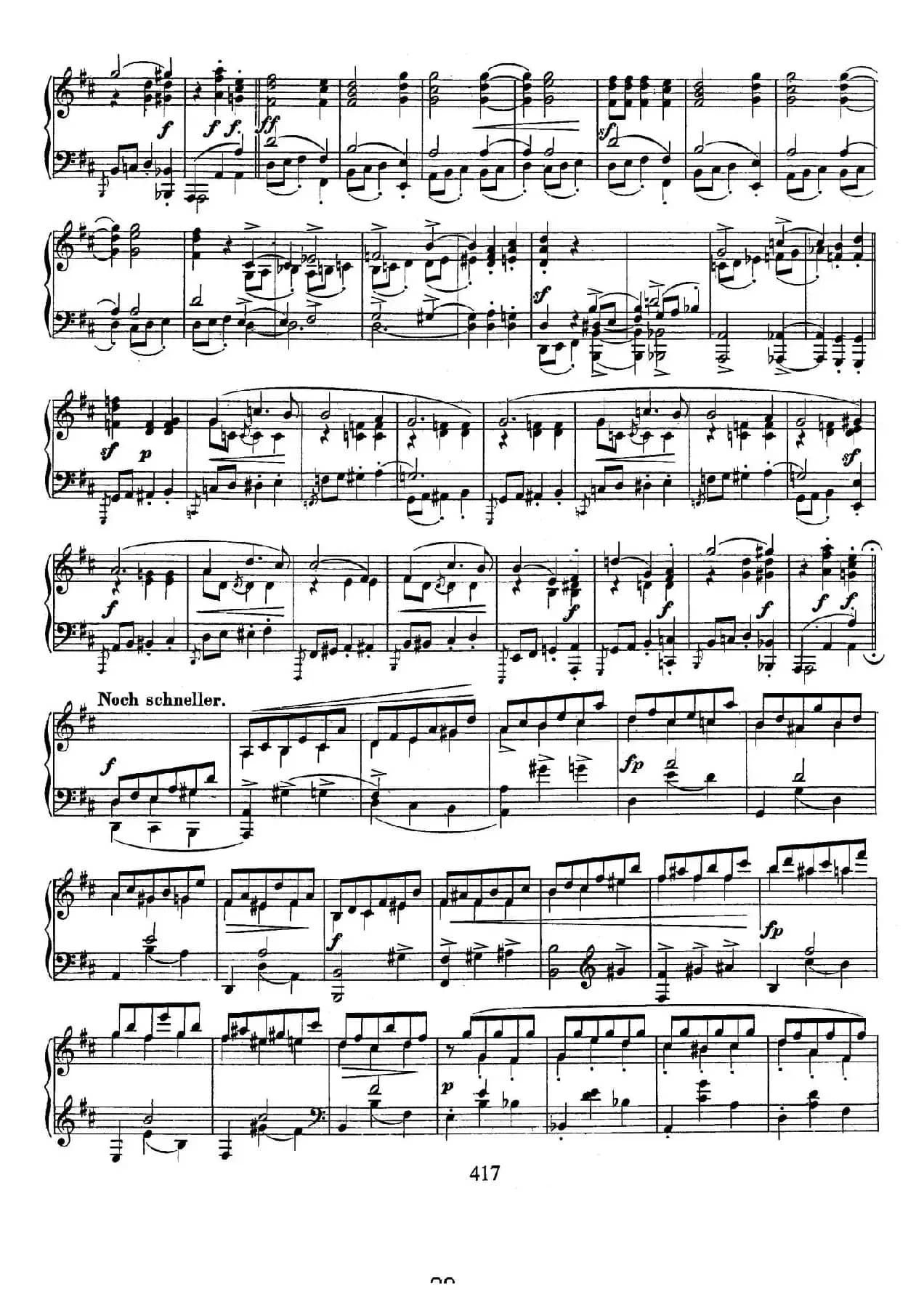 Novelletten Op.21（4）