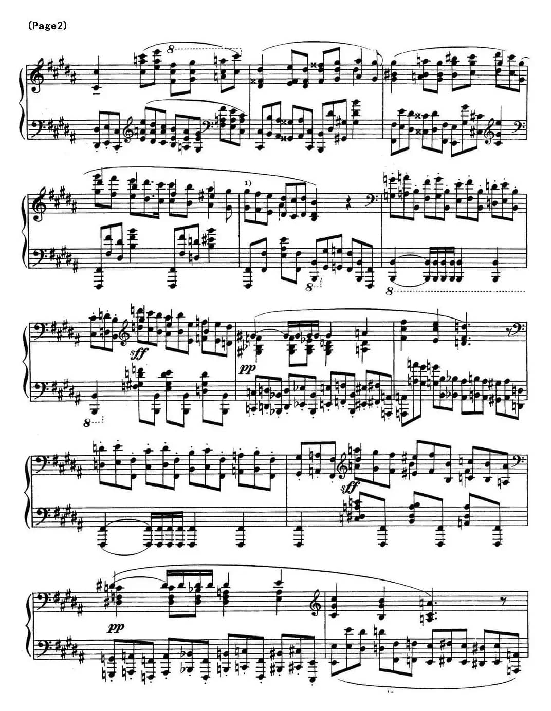 斯克里亚宾12首钢琴练习曲 Op8(No.9 Alexander Scriabin Etudes)