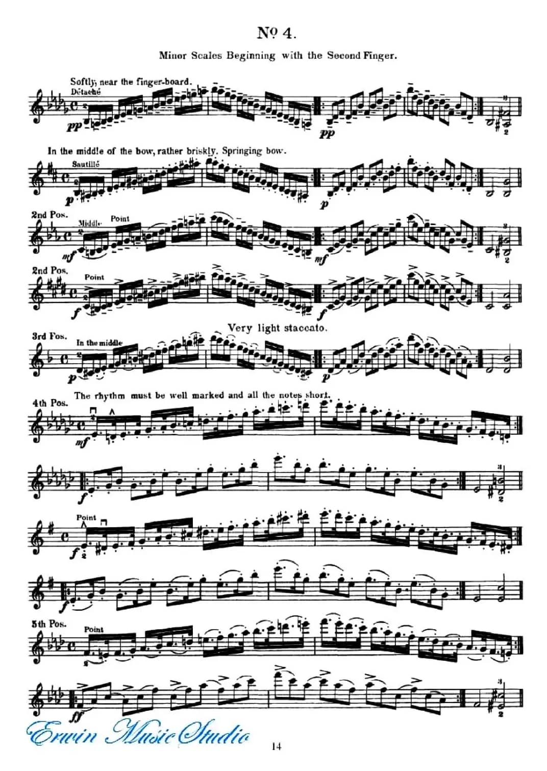 赫利美利《小提琴音阶练习》（Hrimaly《Scale Studies》）