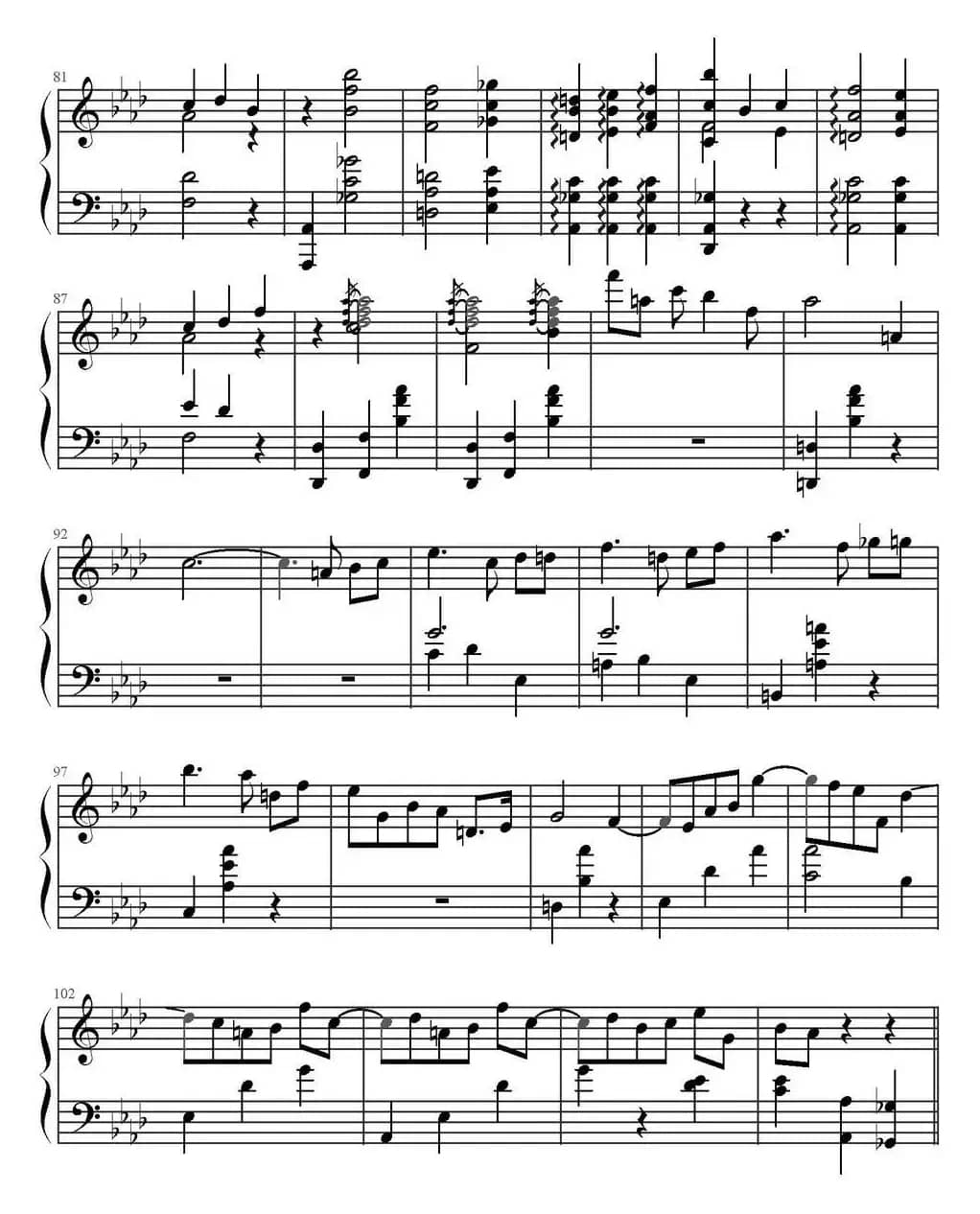 斯克里亚宾华尔兹Op.38（Scriabin Valse Op.38）