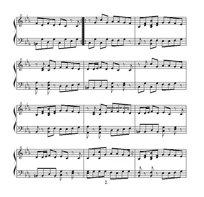 钢琴公主的浪漫钢琴：c小调奏鸣曲