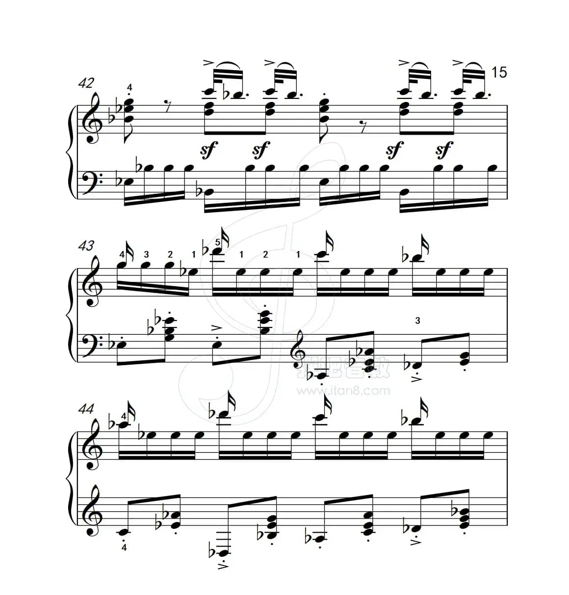 练习曲 12（克拉莫钢琴练习曲60首）