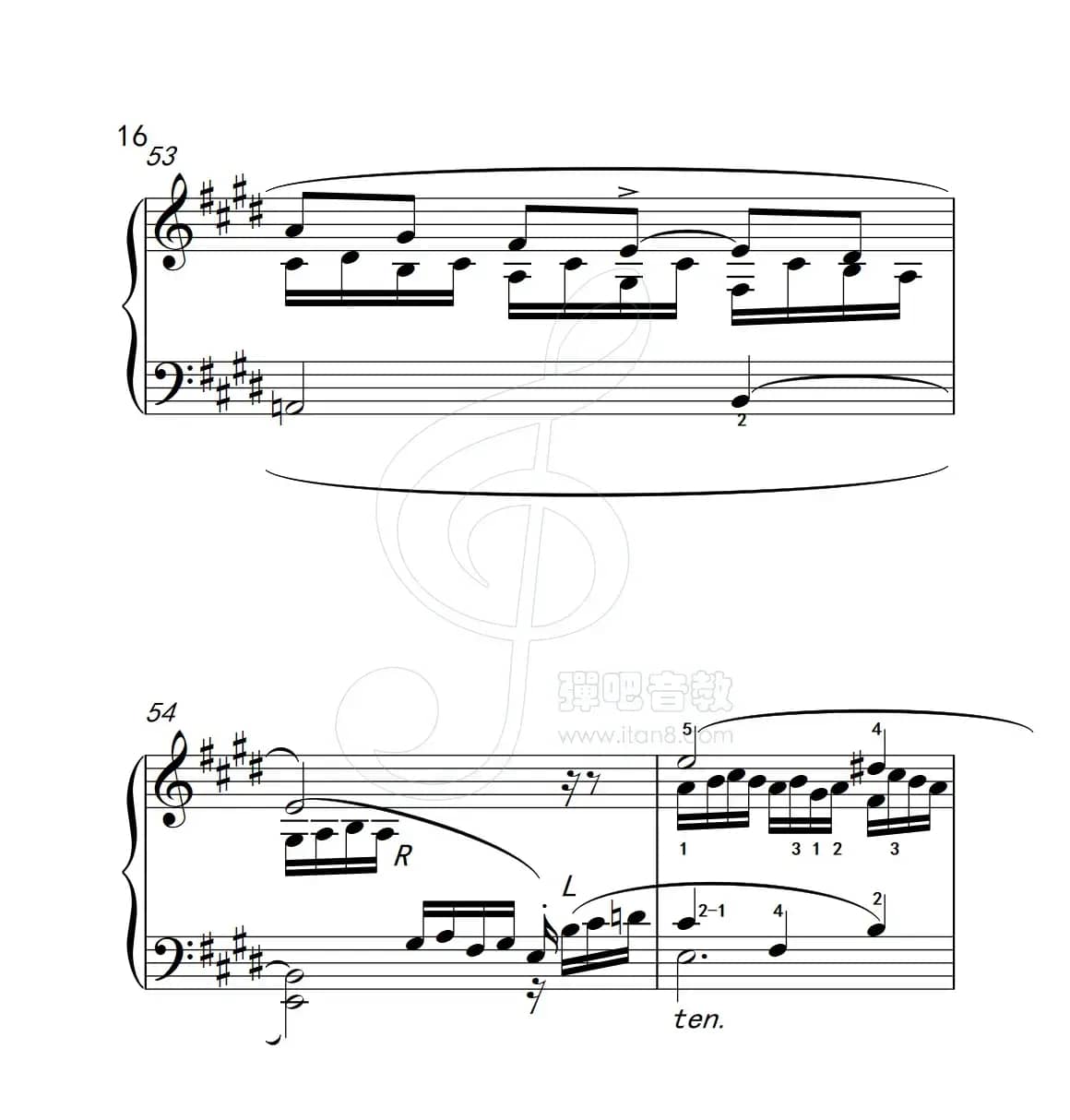 练习曲 56（克拉莫钢琴练习曲60首）