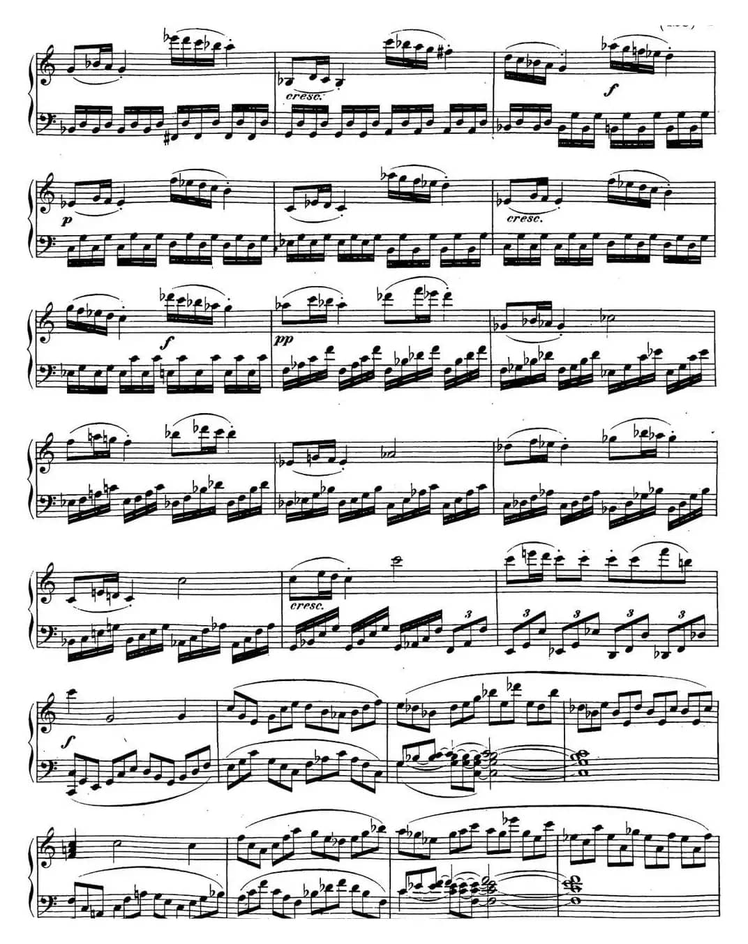 贝多芬钢琴奏鸣曲21 黎明（华尔斯坦） C大调 Op.53 C major