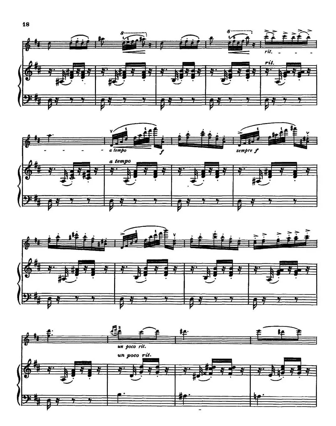 Carmen Concert Fantast Op.25（Ⅲ）（小提琴+钢琴伴奏）