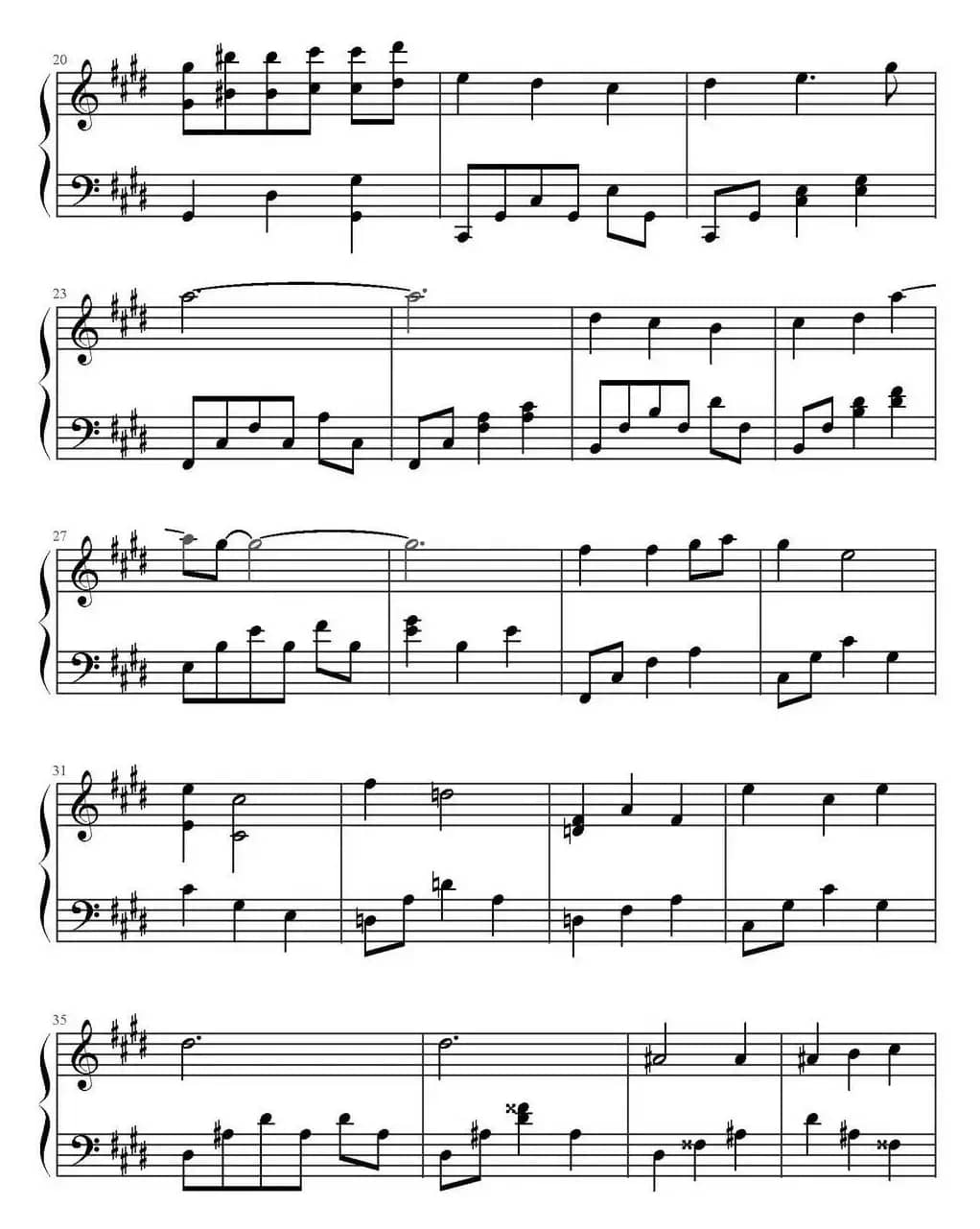 欢颜（钢琴独奏版）