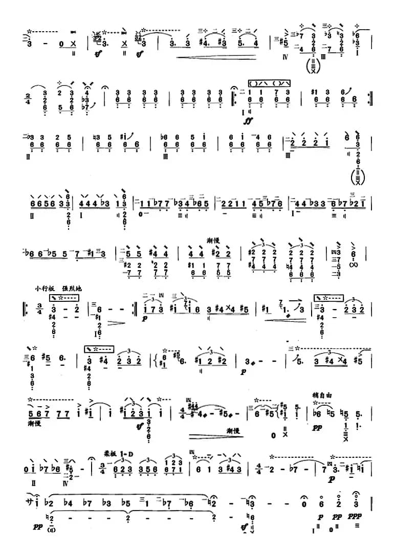 琵琶考级教材八级：琵琶狂想曲