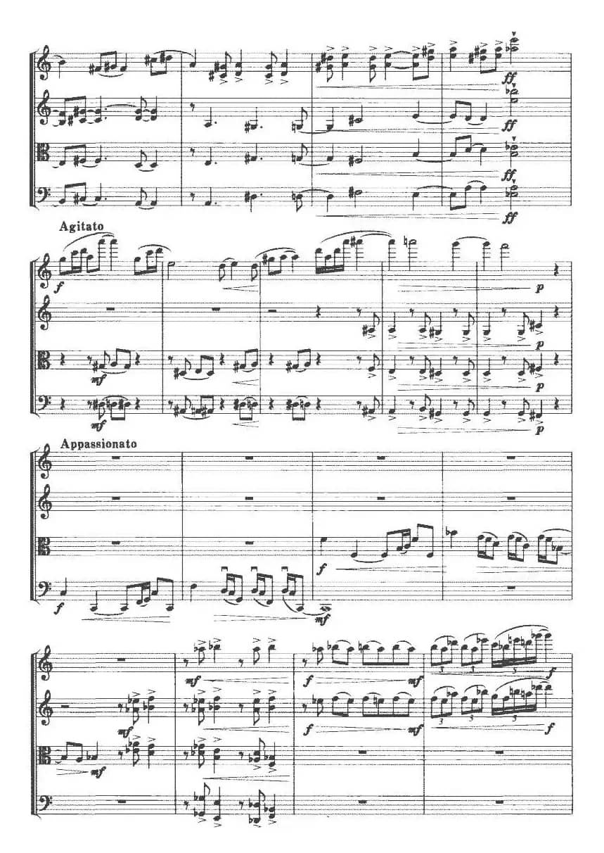 第一弦乐四重奏（杨玲玲作曲版）