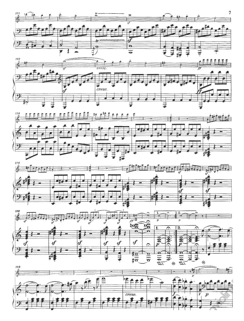 献给好友鲁道尔夫·克鲁采：奏鸣曲（A大调、小提琴+钢琴伴奏）