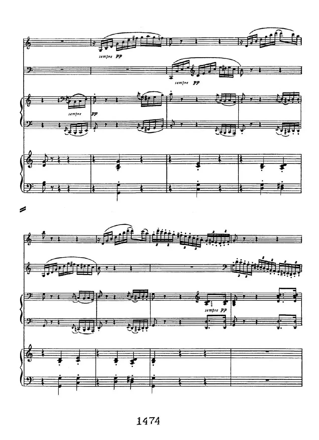 Triple Concerto in C Major Op.56(C大调三重协奏曲·双钢琴·Ⅲ)